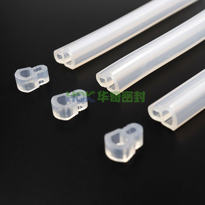 異形透明硅膠條 異形透明硅膠條